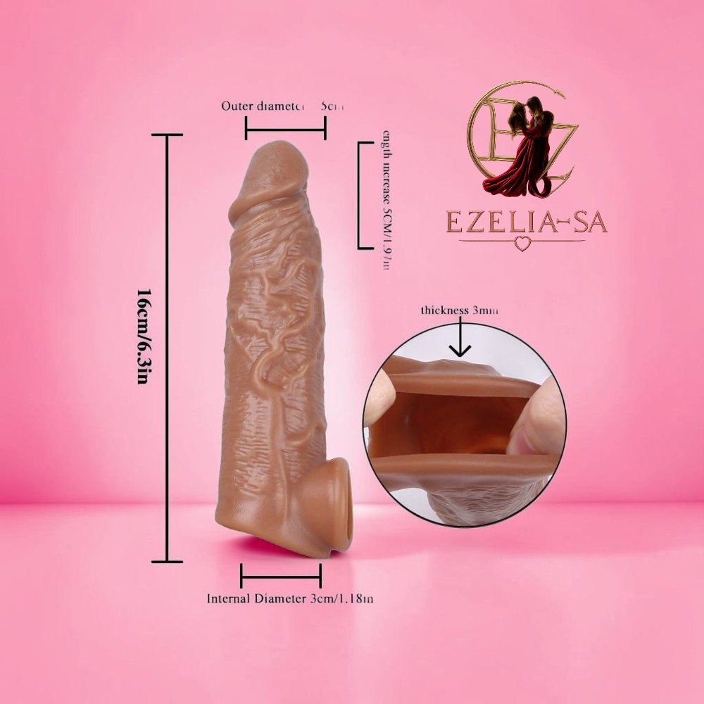 كاندوم لحمي سيليكون(EZELIA-SA) - صناعة ألمانية رقم واحد