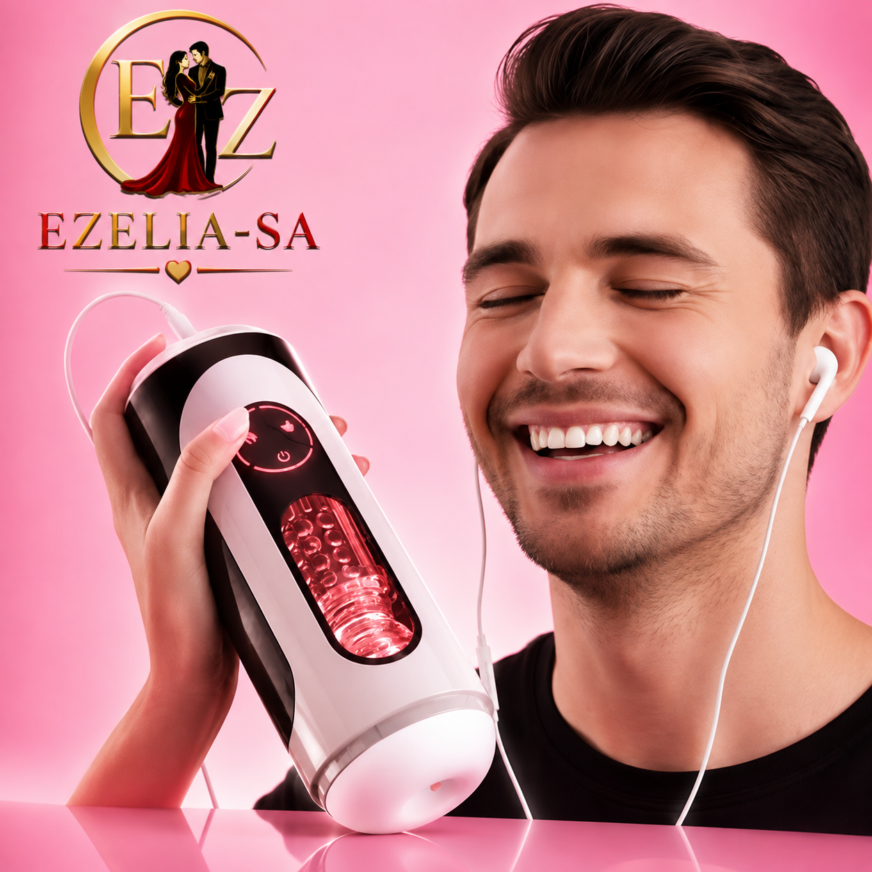 أفضل جهاز استمناء رجالي أوتوماتيكي بتصميم متطور، يوفر تجربة استخدام مريحة وممتعة